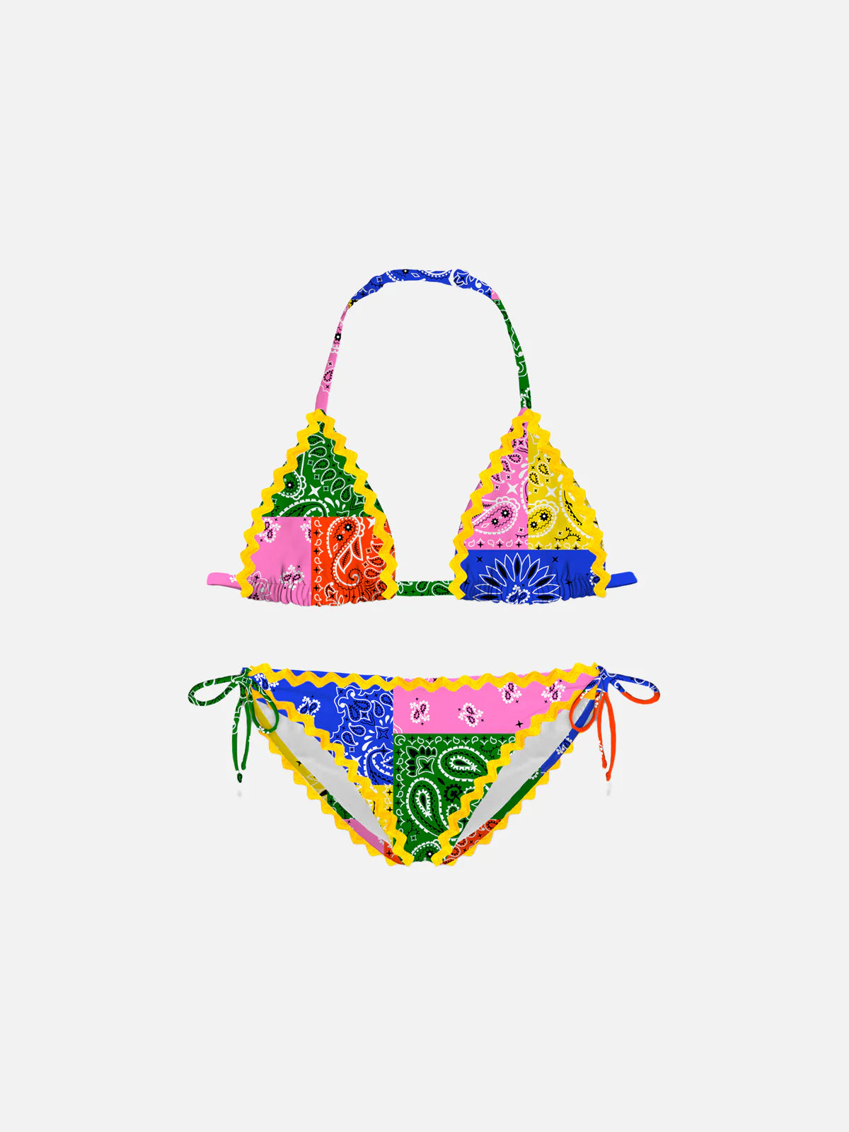 MC2 Bikini da bambina con stampa bandana