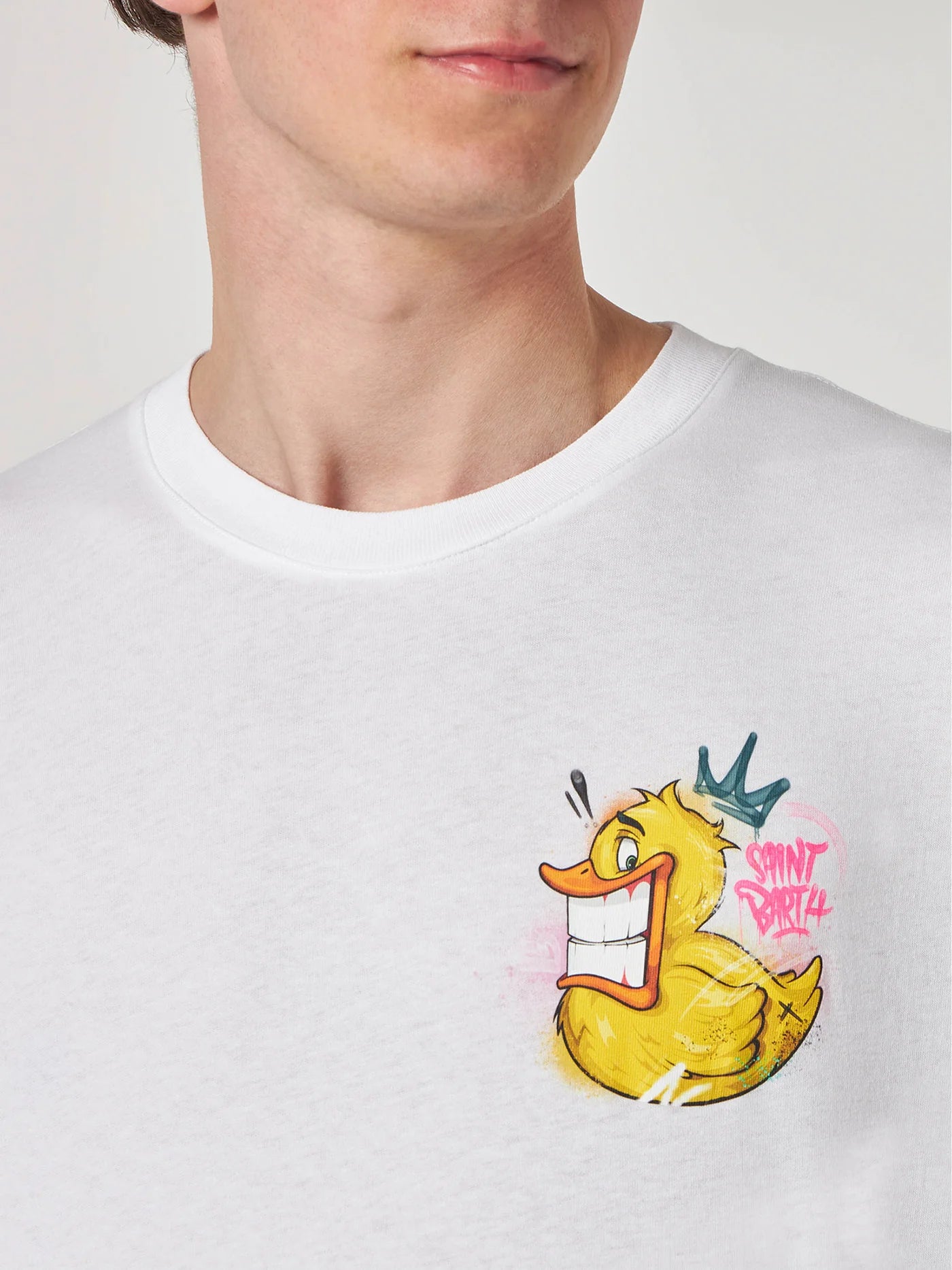 MC2 SAINT BARTH T SHIRT MANICHE CORTE