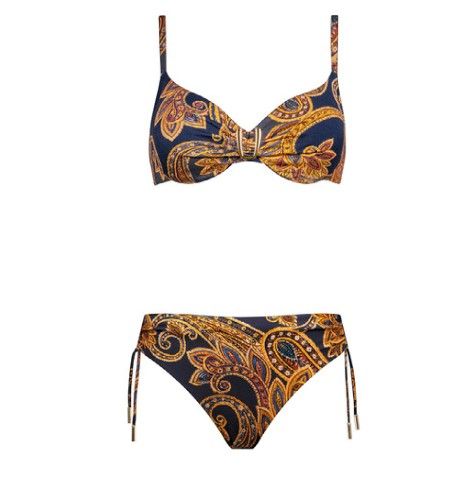 MARYAN MEHLHORN BIKINI FANTASIA FIORI GEOMETRICA