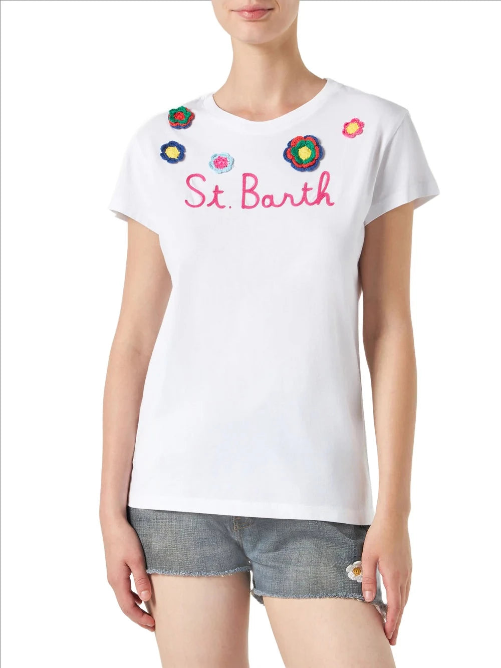 MC2 SAINT BARTH TSHIRT RICAMO