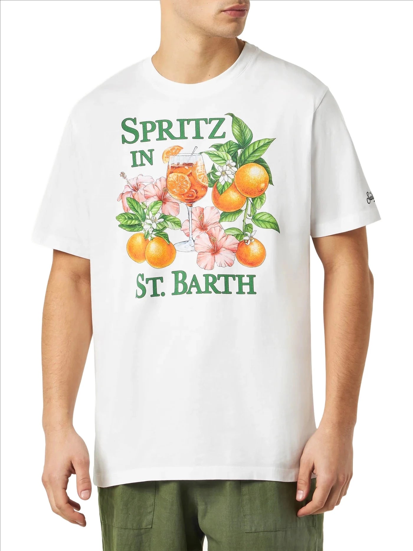 MC2 SAINT BARTH T SHIRT MANICHE CORTE